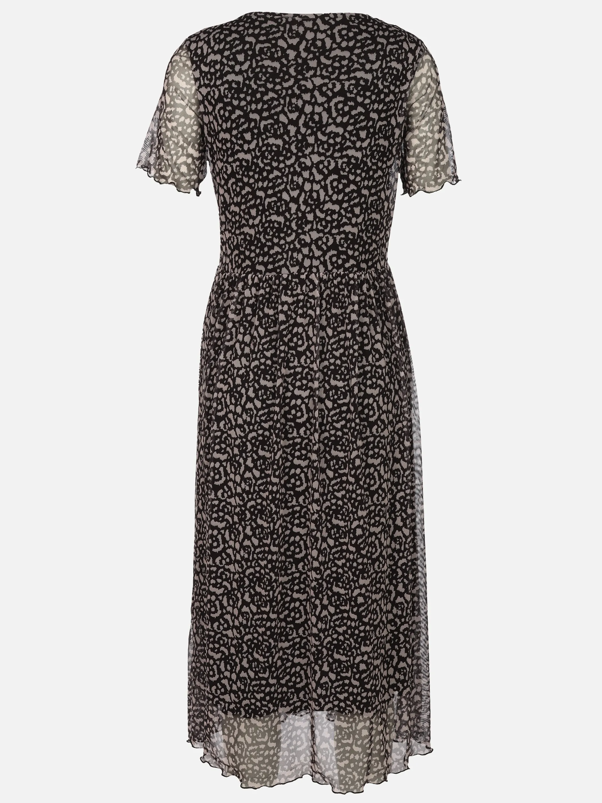 Lisa Tossa Da-Mesh-Print-Kleid Schwarz 926507 BLACK 2